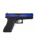 WE EU17 G17 Gen3 Two-Tone Blue Gas Blowback Pistol