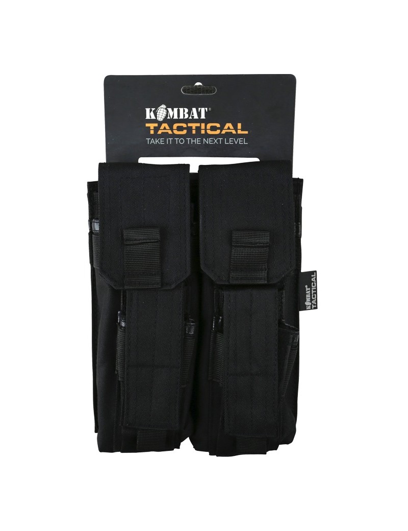 Double Mag Pouch With Pistol Mag