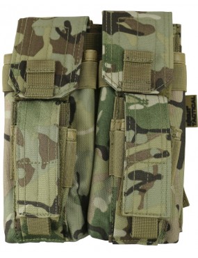 Double Mag Pouch With Pistol Mag