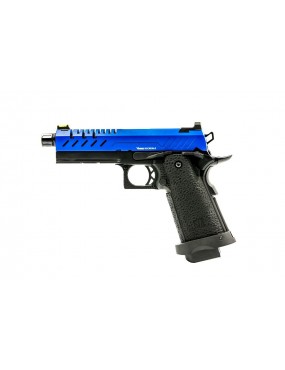 Vorsk Hi-Capa 4.3 Airsoft Pistol - Two Tone Blue/Black