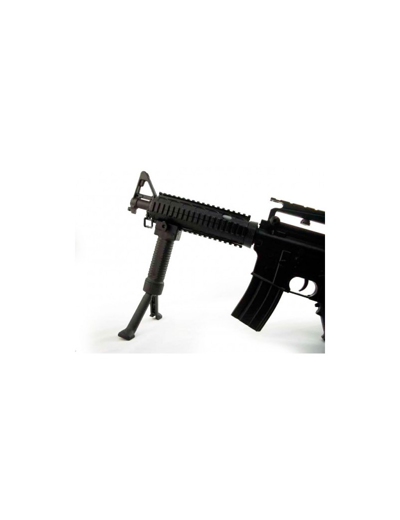 Vertical Fore Grip With Bipod for RIS Rails