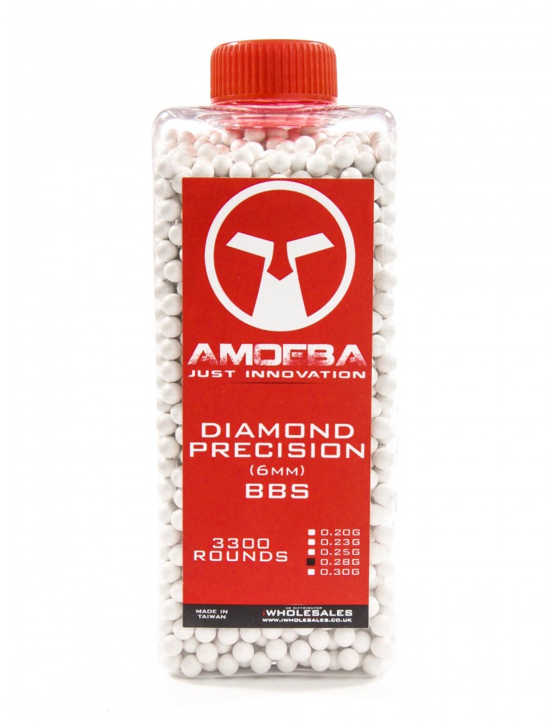 Ares Amoeba Diamond Precision 0.25g BBs 3300 Round