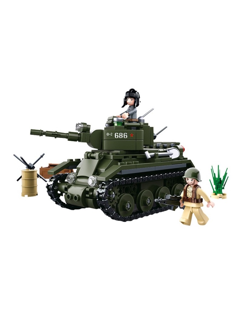 Sluban - B0686 (WWII Allied Light Cavalry Tank)
