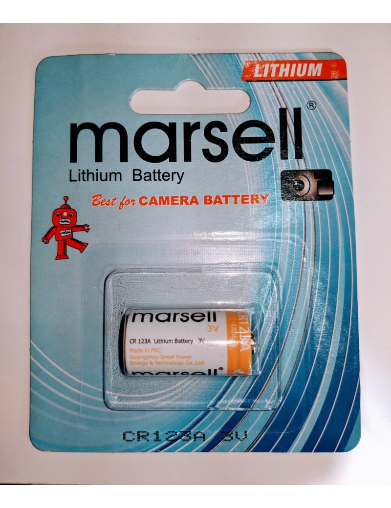 CR123A Lithium Battery - Single Pack
