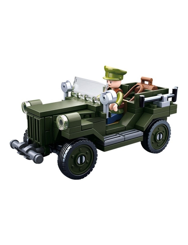 Sluban B0682 WWII Allied Light Truck