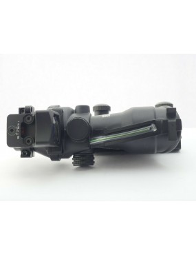 Airsoft ACOG 4x32 Fibre Illuminated with RMR