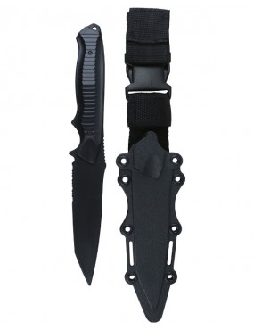 Tanto Plastic Airsoft Knife - Black