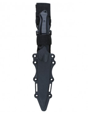 Tanto Plastic Airsoft Knife - Black