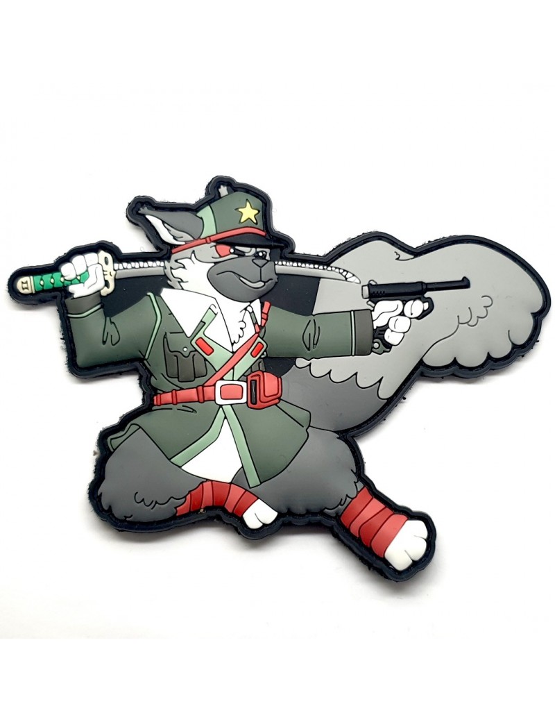 HIWEZ WW2 Squirrel Japanese PVC Patch