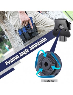 Amomax Paddle Holster For G17/18 Pistols - FDE