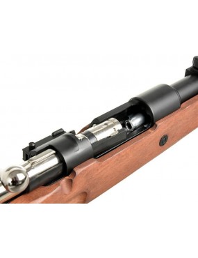 Double Bell Shell Ejecting Mauser KAR98K Real Wood Stock