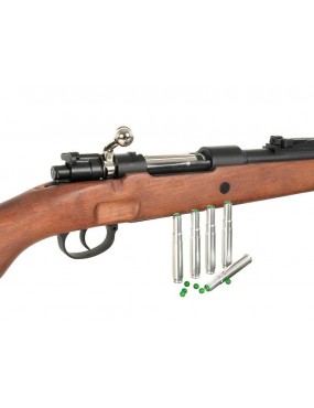 Double Bell Shell Ejecting Mauser KAR98K Real Wood Stock