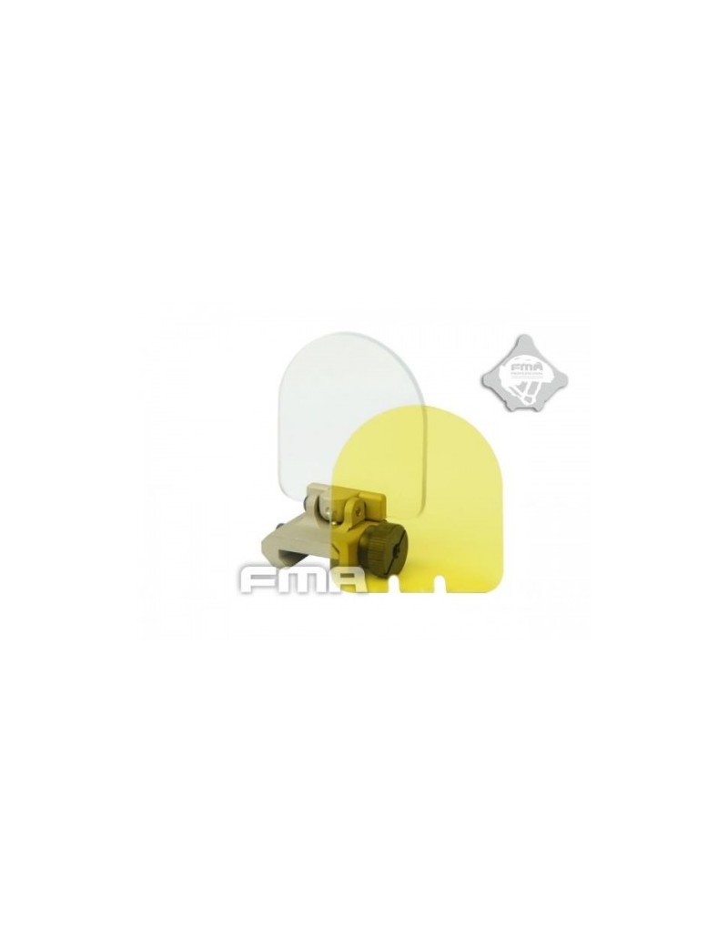 FMA Rail Mounted Sight Lens Protector Kit - FDE