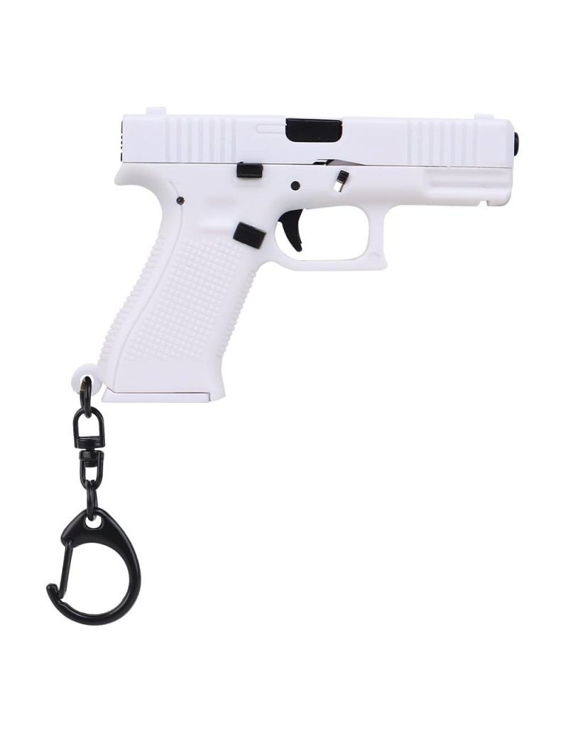 Nuprol EU Series G17 Style Keyring - White