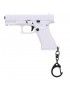 Nuprol EU Series Glock 17 Style Keyring - White