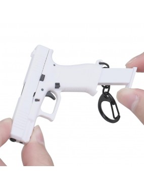 Nuprol EU Series G17 Style Keyring - White