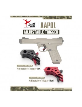 Action Army AAP-01 CNC Upgrade Adjustable Trigger Unit - Red