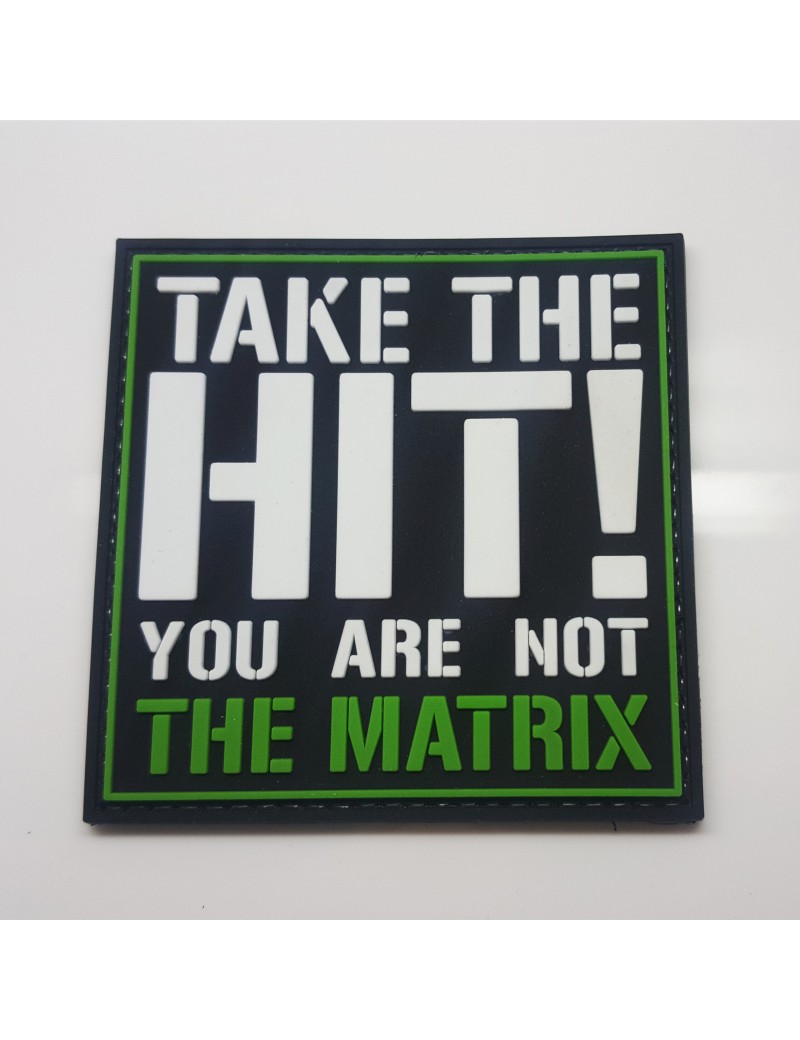 The  Matrix - Take The Hit PVC Patch