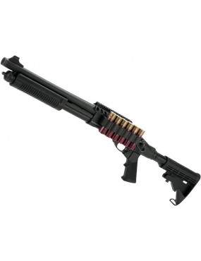 Golden Eagle M870 Gas Pump Action Shotgun M4 Stock