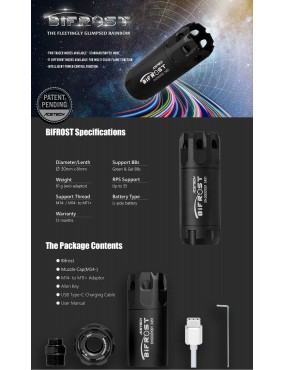 Acetech Bifrost Airsoft Tracer Unit