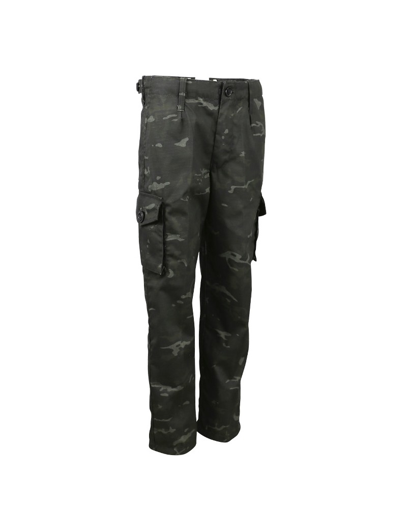 Kombat UK Kids Trousers - BTP Black