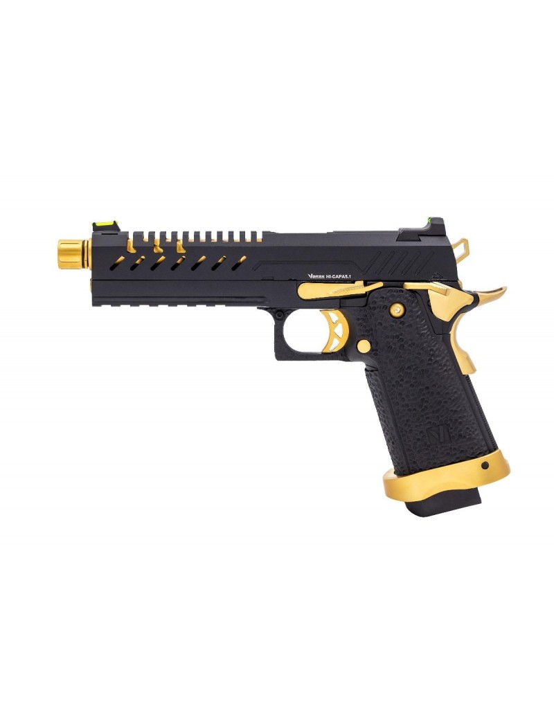 Vorsk Hi-Capa 5.1 Gold Match GBB Airsoft Gas Pistol