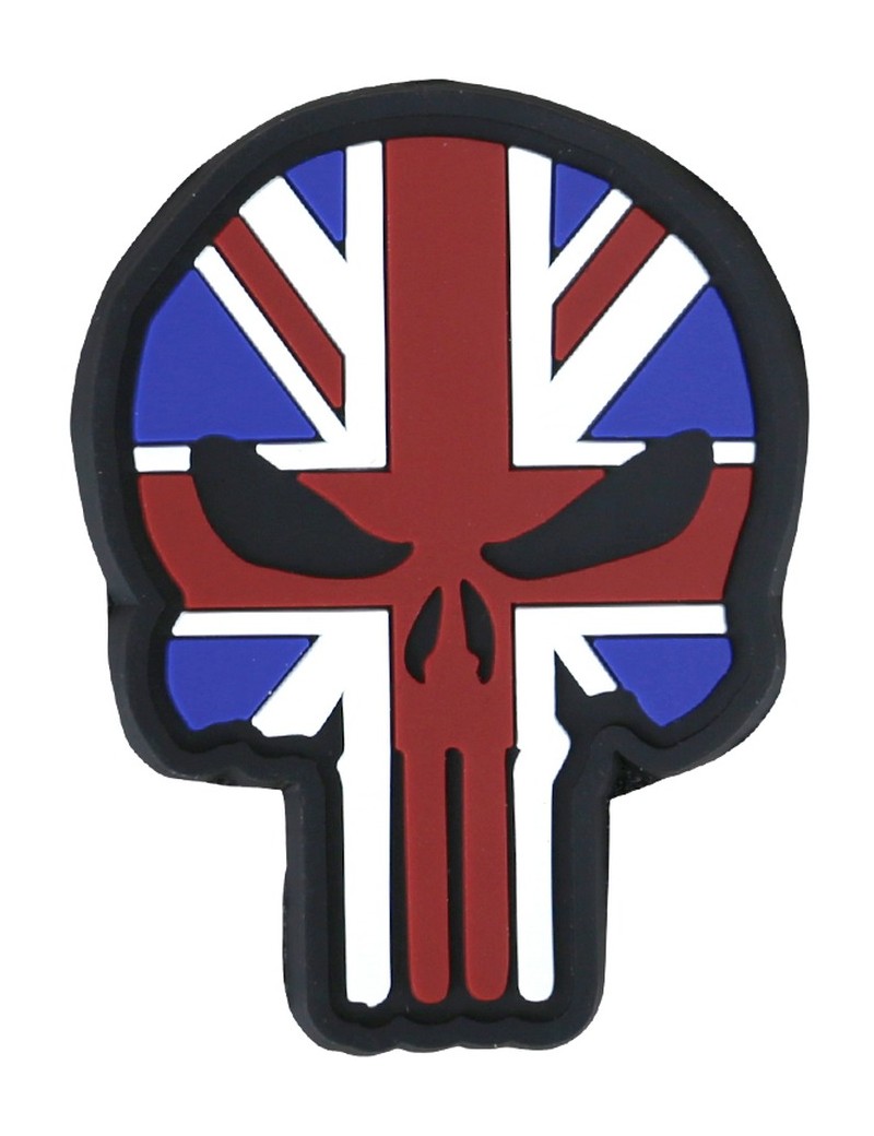 UK Flag Punisher PVC Patch