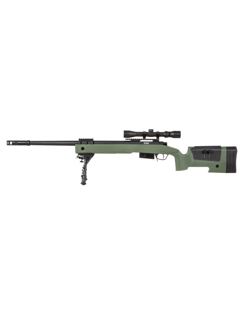 Specna Arms SA-S03 CORE™ OD Green Sniper Rifle Package
