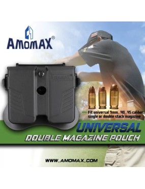 Amomax Universal Double Magazine Pouch