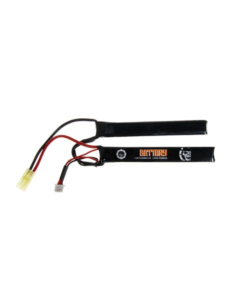 Duel Code 7.4v 1450mAh 25C LiPo Cranestock Battery