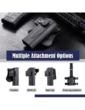 Amomax Desert Eagle Holster Black