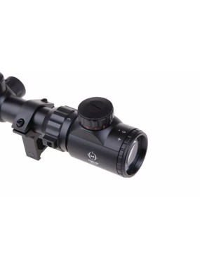 Theta Optics 3-9X40 AOEG Sniper Rifle Scope - Black