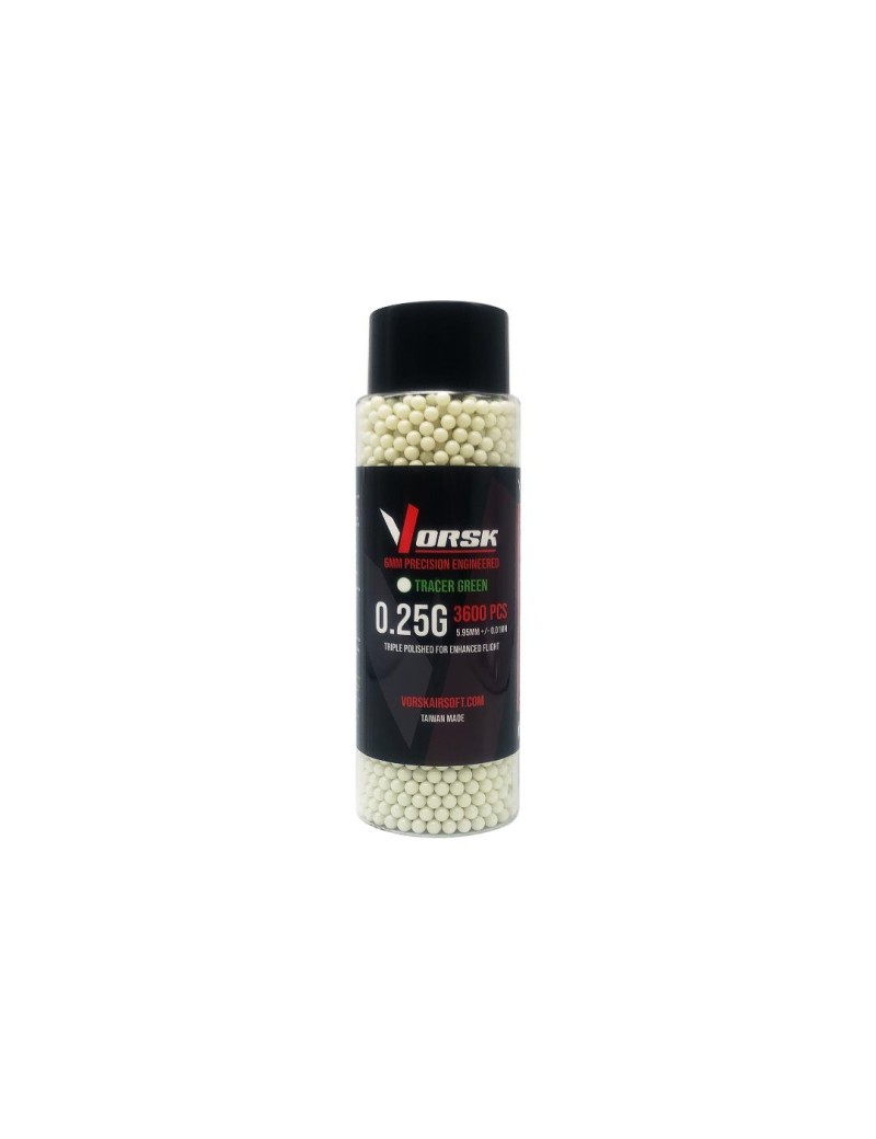 Vorsk Tracer Green 0.25g BBs 3600rnd