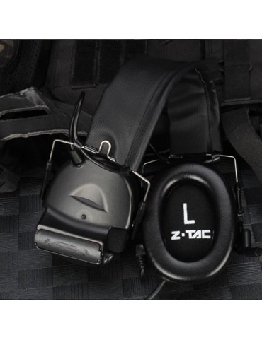 Z-Tac Comtac II Ear Defender Comms Headset - Black