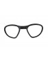 Nuprol Battle Pros - Grey Frame Clear Lens with Optics Insert