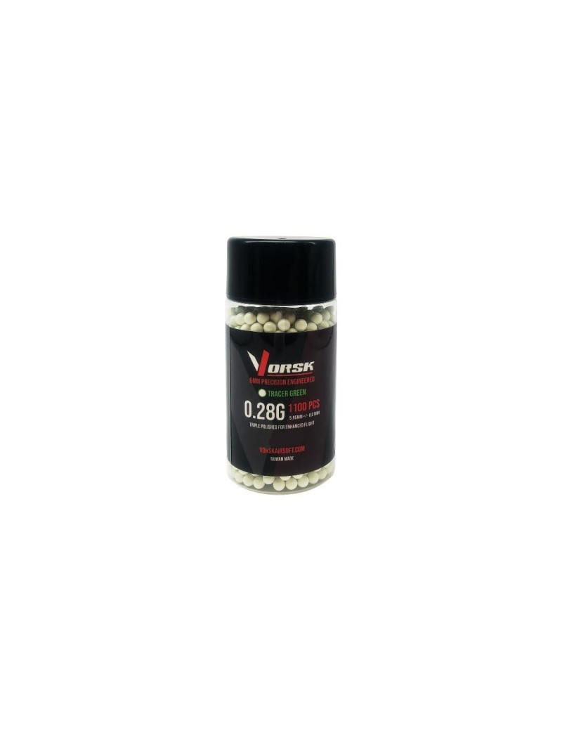 Vorsk Tracer Green 0.28g BBs 1100rnd