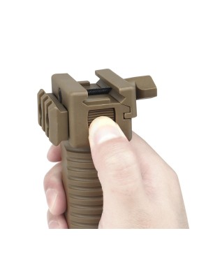 Nuprol Tan Railed Bipod Grip