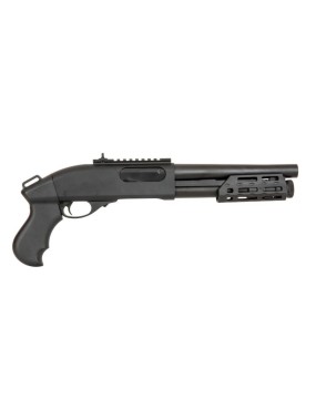 Golden Eagle M870 Short M-Lok Tri-Shot Gas Airsoft Shotgun