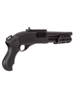 Golden Eagle M870 Short M-Lok Tri-Shot Gas Airsoft Shotgun