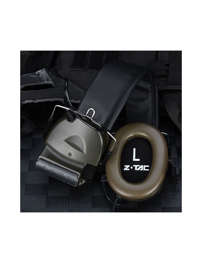 Z-Tac Comtac II Ear Defender Comms Headset - Field Green