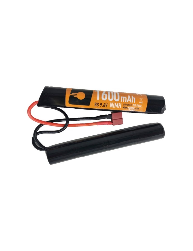Nuprol Power 9.6v 1600mah NiMH Battery - Deans Connector