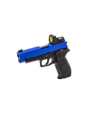 Raven R226 F226 GBB Two-Tone Airsoft Gas Pistol with BDS