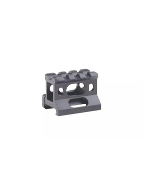Theta Optics High-Profile Mount Scope Riser - Black
