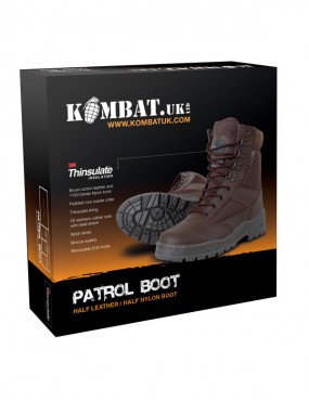 Patrol Boot Full Leather - MOD Brown