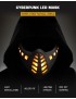 Cyberpunk Lower Face Mask LED Illuminated