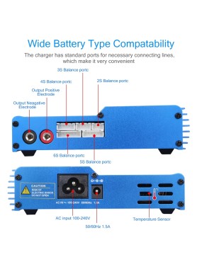iMax B6AC 80W Balance Charger - Built In AC Power Supply