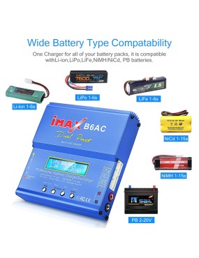 iMax B6AC 80W Balance Charger - Built In AC Power Supply