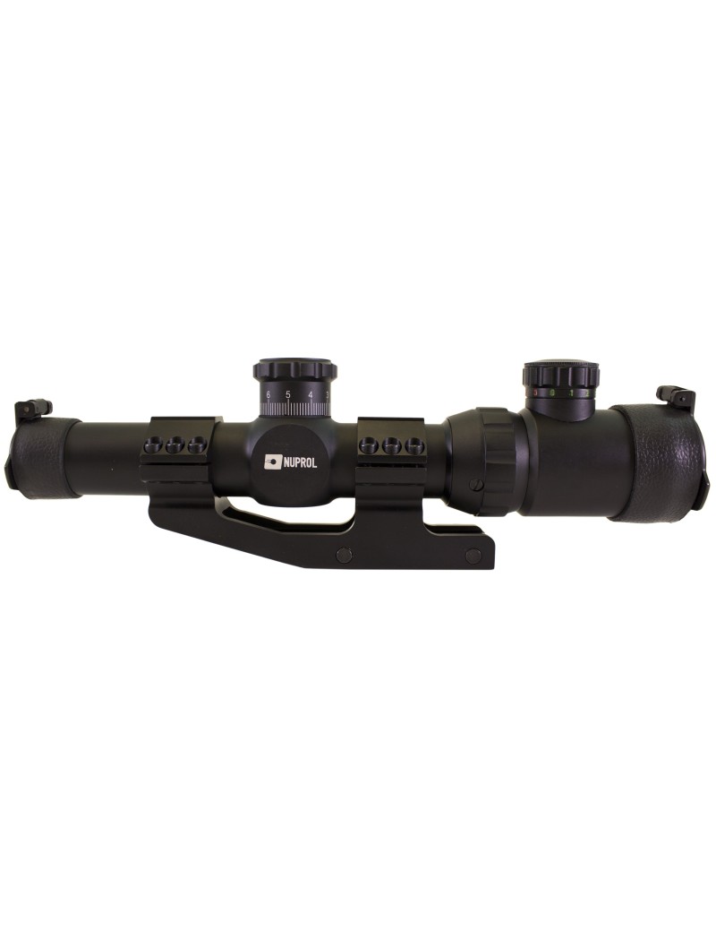 Nuprol Optics 1.25-5x26 IR LPVO Marksman Scope - Black