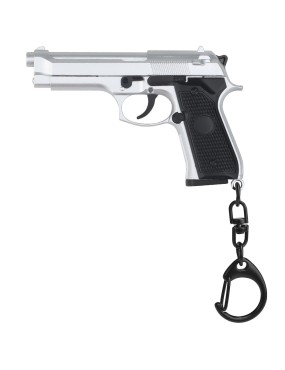 Nuprol M92 Keyring - Silver