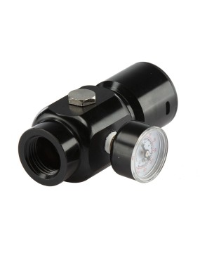 OXYGEN GEN2 HPA Regulator with Balystik Line 100cm - Black
